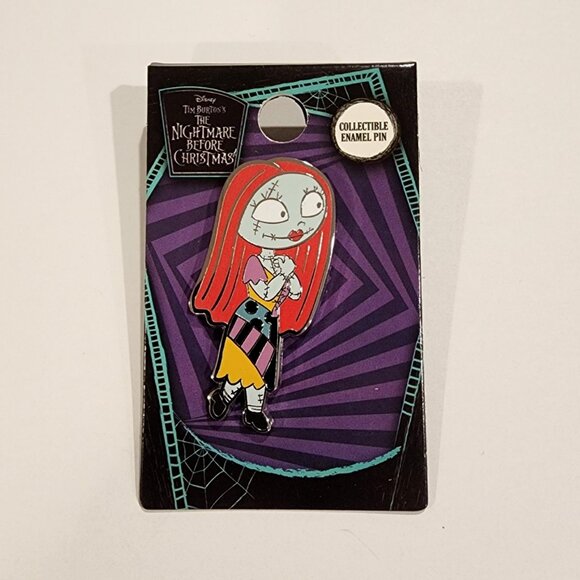Disney Monogram Nightmare Before Christmas Sally Stitches Enamel Pin NEW - Picture 3 of 10